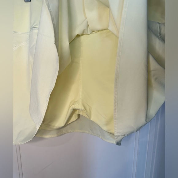 Calia Performance Skort Lemon Sorbet Yellow tennis run - Picture 5 of 7